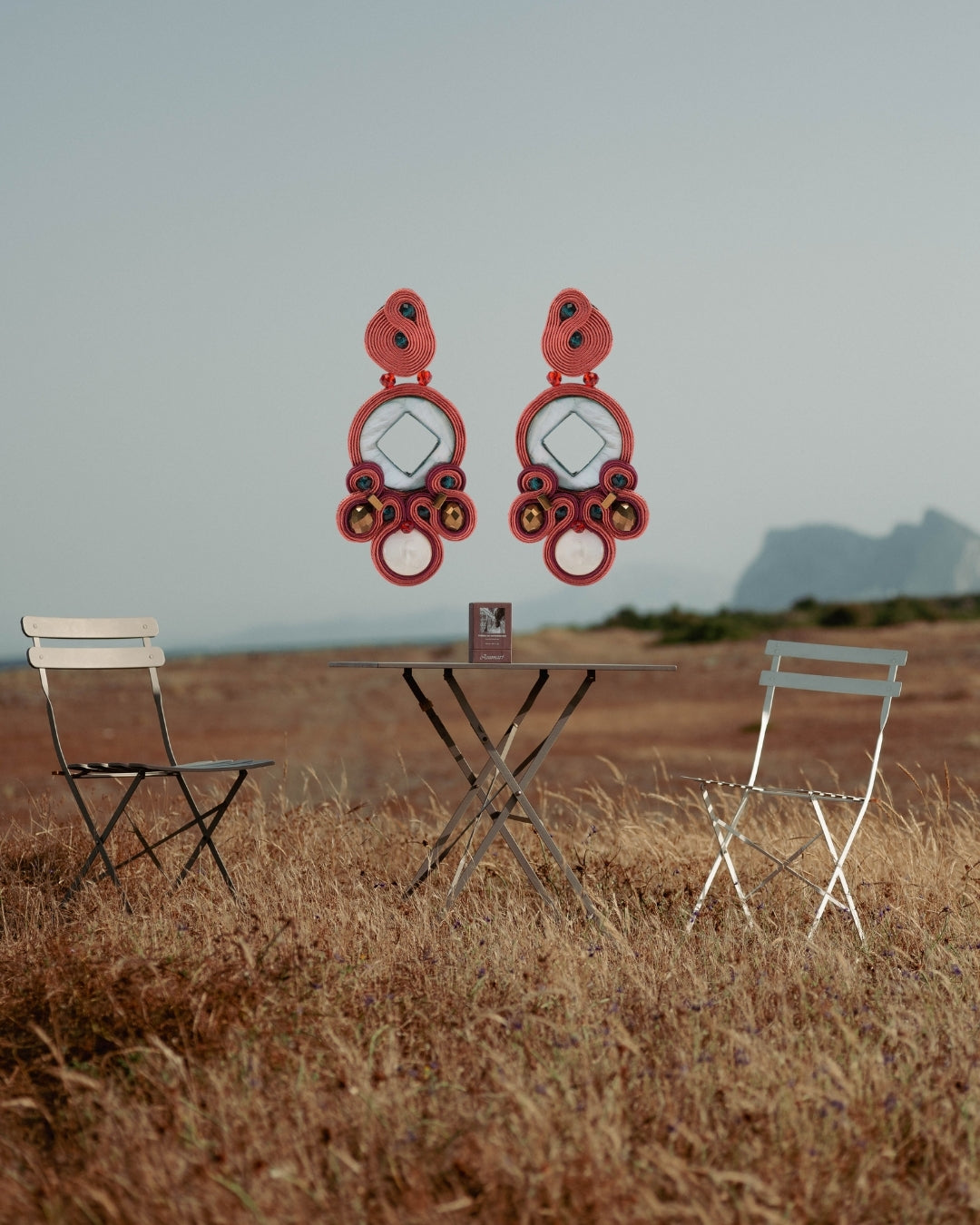 Tierra de Sotogrande & Musula Grapefruit Earrings