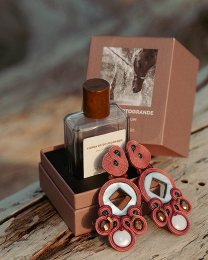 Tierra de Sotogrande & Musula Grapefruit Earrings