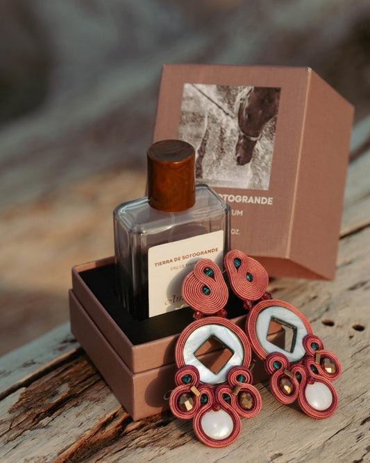 Tierra de Sotogrande & Musula Grapefruit Earrings