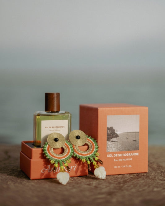 Sol de Sotogrande & Musula Lime Earrings